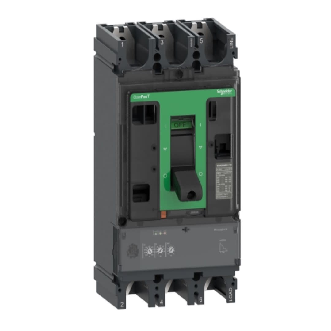 INTERRUPTOR TERMOMAG REGULABLE 3X160-400A 100/65KA 220/400VAC NSX400H C40H32D400 SCHNEIDER ELECTRIC1