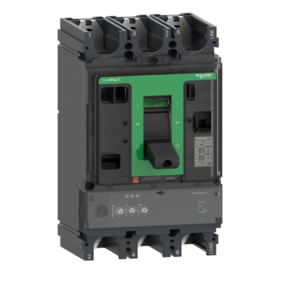 INTERRUPTOR TERMOMAGNETICO REGULABLE 3X252-630A 85/42KA 220/440V C63N32D630 SCHNEIDER ELECTRIC1