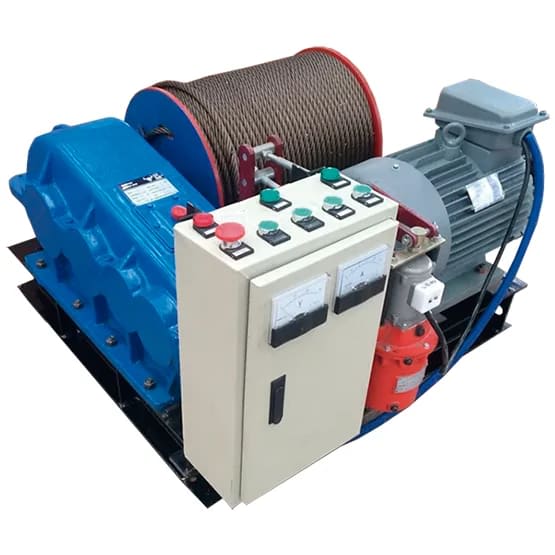 WINCHE ELECTRICO 5T MODELO WGR5 VELOCIDAD:30M/MIN 300MTS AMERICAN BULL