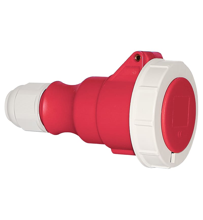 TOMA AEREA 16A 2P+T 415V ROJO 9H IP67 MULTI-GRIP 310334 BALS1