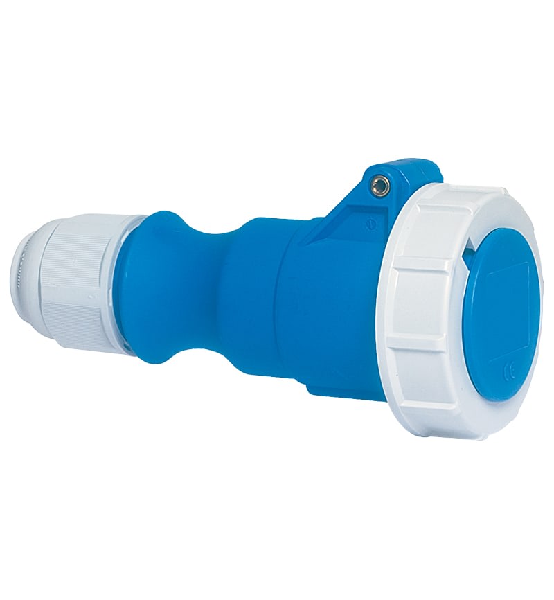 TOMA AEREA 16A 3P+N+T 250V AZUL 9H IP67 MULTI-GRIP 310345 BALS1
