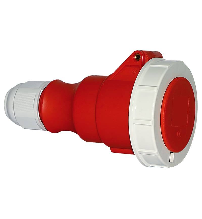 TOMA AEREA REEFER 32A 3P+T 440V P/CONTAINERS ROJO 3H IP67 MULTI-GRIP 310567 BALS1