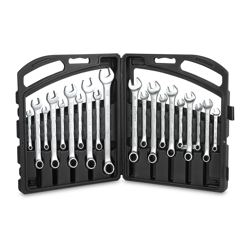 JUEGO DE LLAVES MIXTAS X20 PIEZAS STANLEY