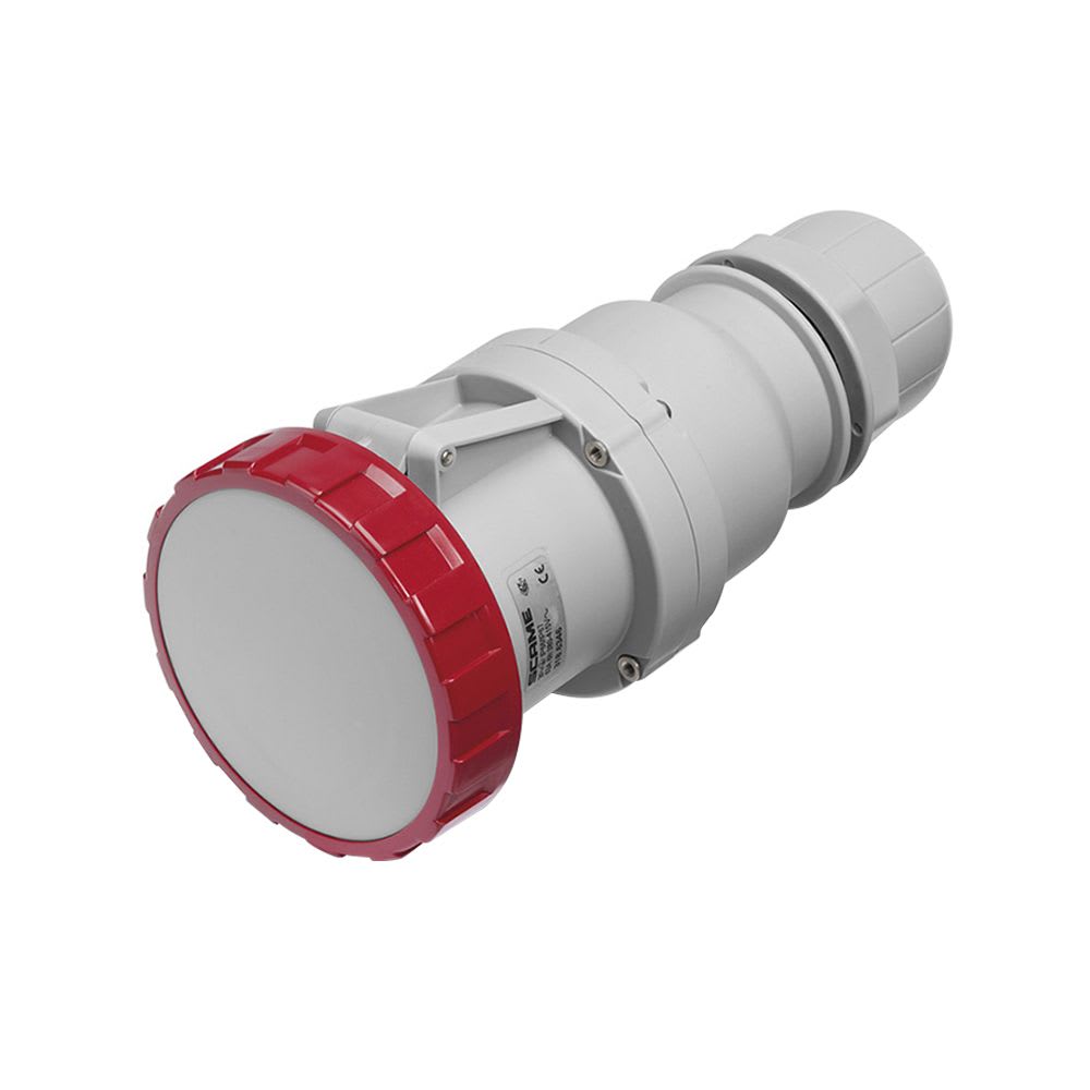 TOMACORRIENTE AEREO INDUSTRIAL 3X63A+T 415V IP67 6H OPTIMA 318.6346 SCAME1