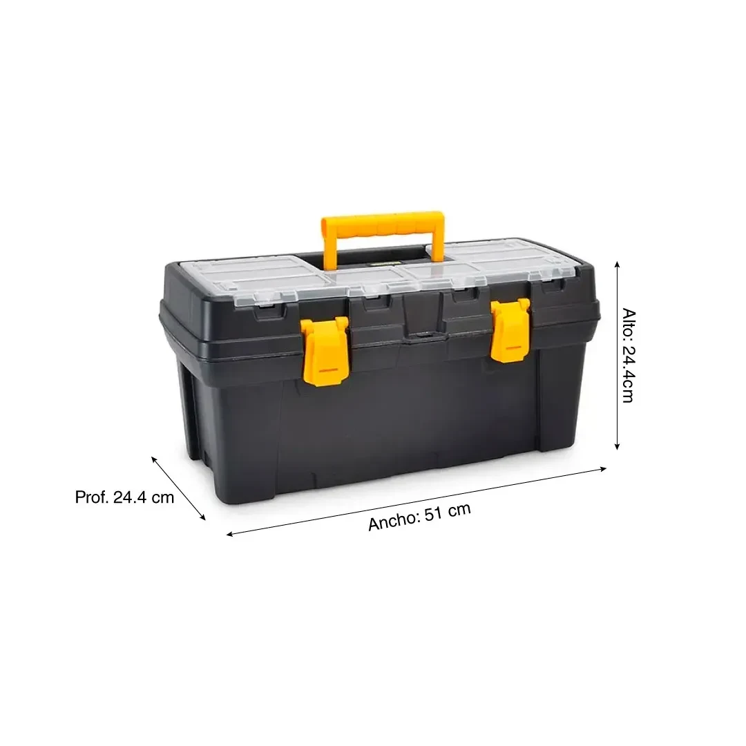 CAJA DE HERRAMIENTAS CH20PLUS CP+CH12 NEGRO RIMAX5