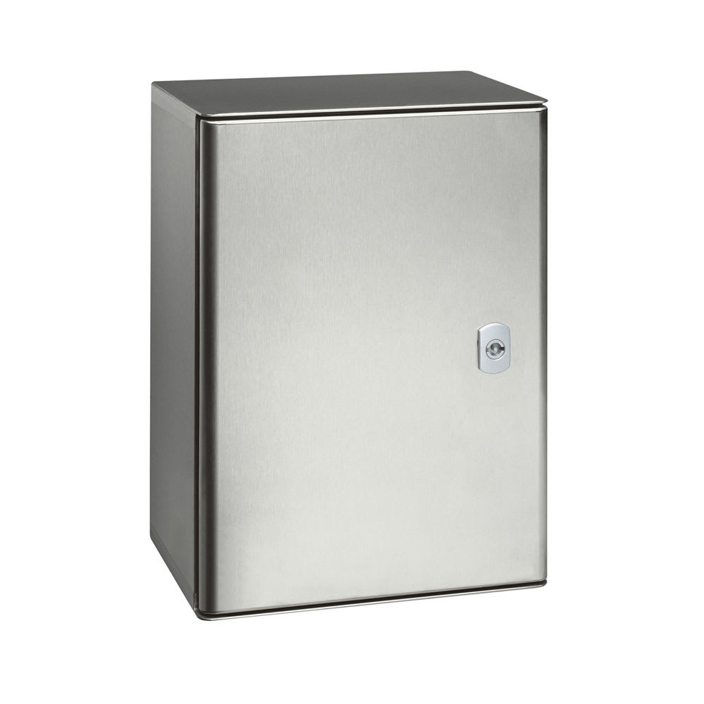 TABLERO P/ADOSAR DE ACERO INOXIDABLE 400X300X200MM CON PUERTA 35201 LEGRAND1