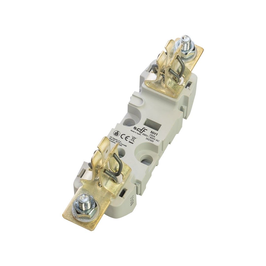BASE PORTAFUSIBLE UNIPOLAR DE POLIESTER (ST) NH-I 250A 690VAC 352300 DF1