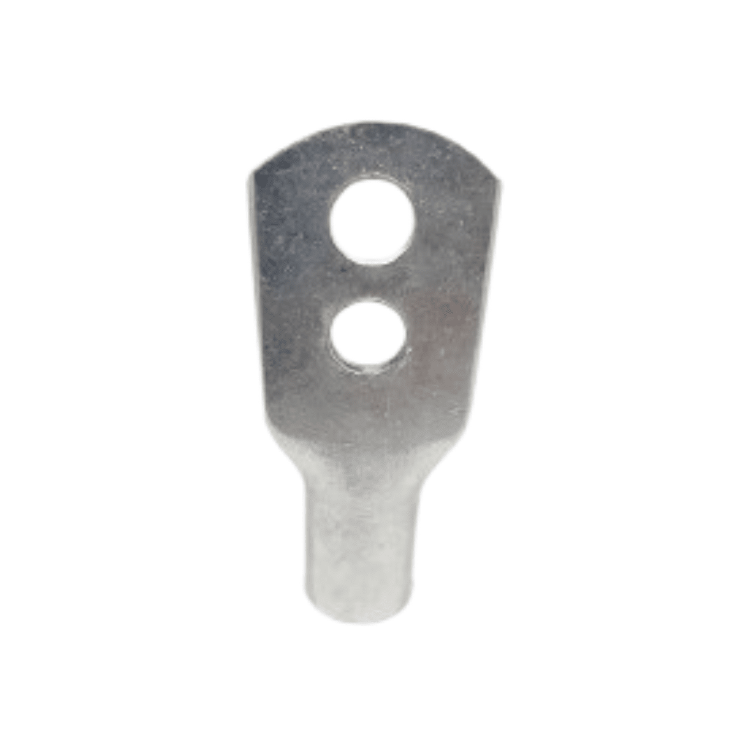 TERMINAL DE 16MM CON 2 OJALES DE 3/8 DE ENERGIA METELIA1