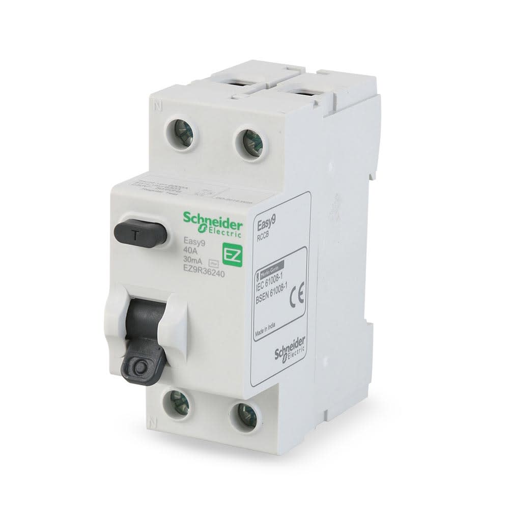 INTERRUPTOR DIFERENCIAL EASY9 2X40A BLANCO PVC SCHNEIDER ELECTRIC