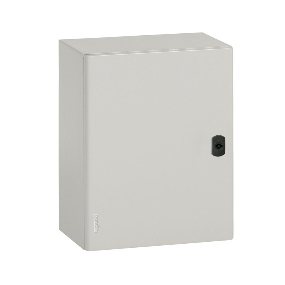 TABLERO P/ADOSAR METALICO 500X400X200MM CON PUERTA C/PLANCHA DE MONTAJE 36918 LEGRAND