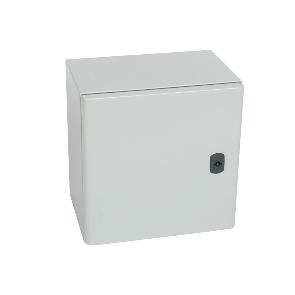 TABLERO P/ADOSAR METALICO 300X300X200MM CON PUERTA C/PLANCHA DE MONTAJE 36955 LEGRAND