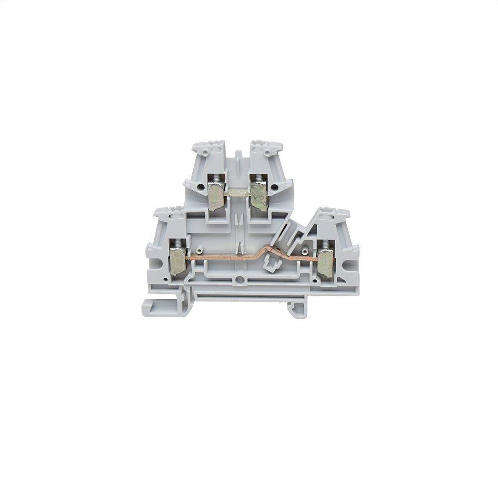 BORNE DE CONEXION 4MM2 PARA 2 CONEXION SIMPLE 1 PISO VIKING3 37168 LEGRAND