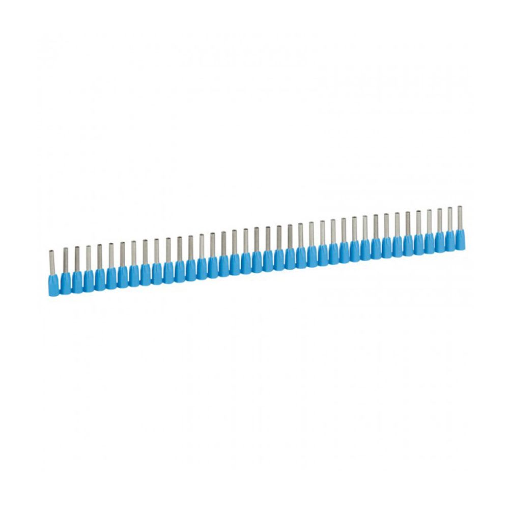 TERMINAL AISLADO SOBREMOLDEADO 20AWG (0.75MM2) AZUL X40UND 37662 LEGRAND