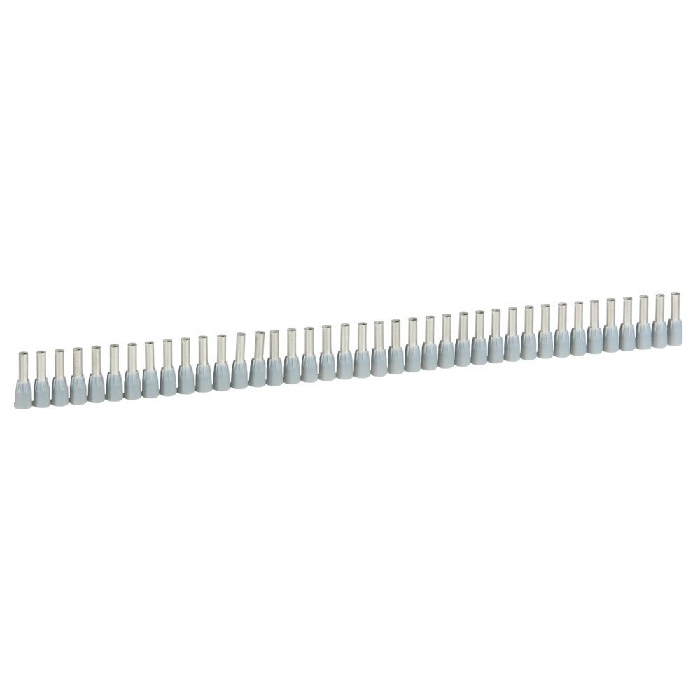 TERMINAL AISLADO SOBREMOLDEADO 14AWG (2.5MM2) GRIS X40UND 37666 LEGRAND
