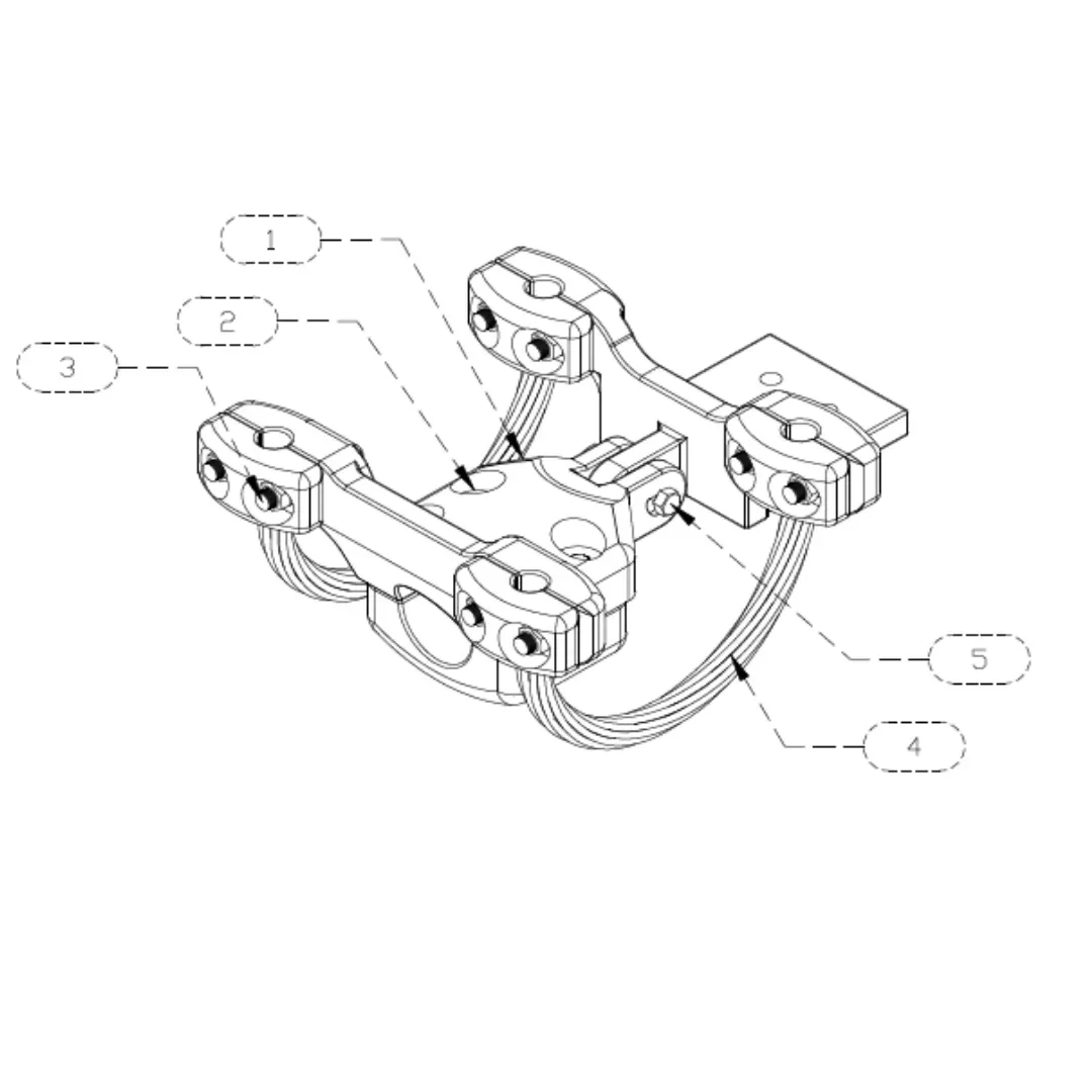 CONECTORES RECTO DE DILATACION T:63MM P:125X125X20MM MODELO 380.098E ARAGCU EI2