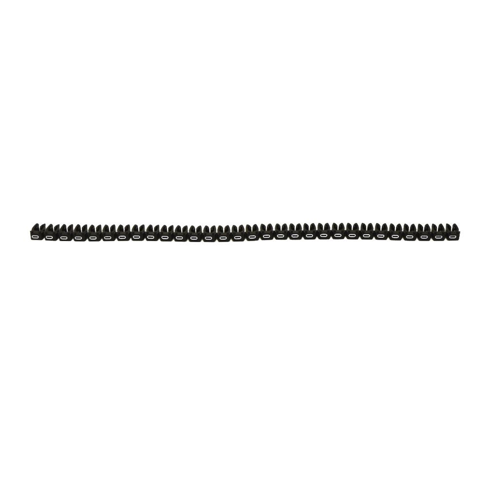 MARCADOR NUMERO: 0 PARA CABLE 1.5-2.5MM2 NEGRO X30UND 38220 LEGRAND