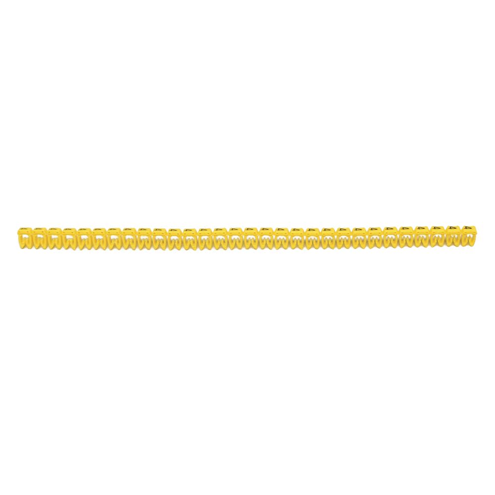 MARCADOR NUMERO: 4 PARA CABLE 1.5-2.5MM2 AMARILLO X30UND 38224 LEGRAND