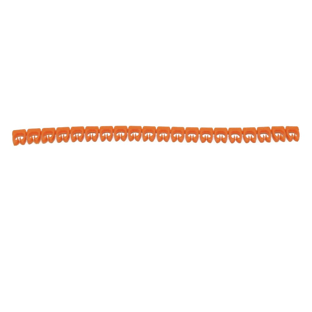 MARCADOR NUMERO: 3 PARA CABLE 4-6MM2 ANARANJADO X30UND 38233 LEGRAND1