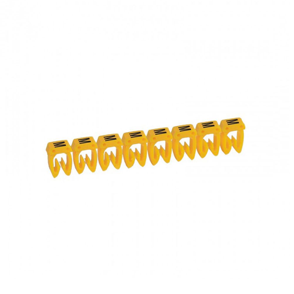 MARCADOR LETRA: M PARA CABLE 0.5-1.5MM2 X30UND 38312 LEGRAND