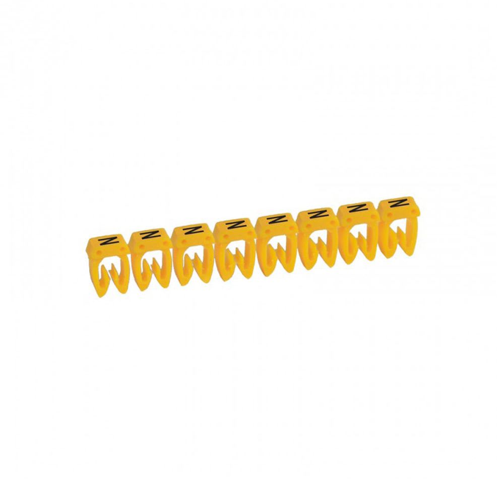 MARCADOR LETRA: N PARA CABLE 0.5-1.5MM2 X30UND 38313 LEGRAND
