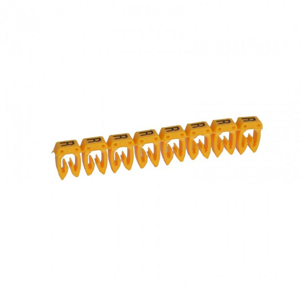 MARCADOR LETRA: R PARA CABLE 0.5-1.5MM2 X30UND 38317 LEGRAND