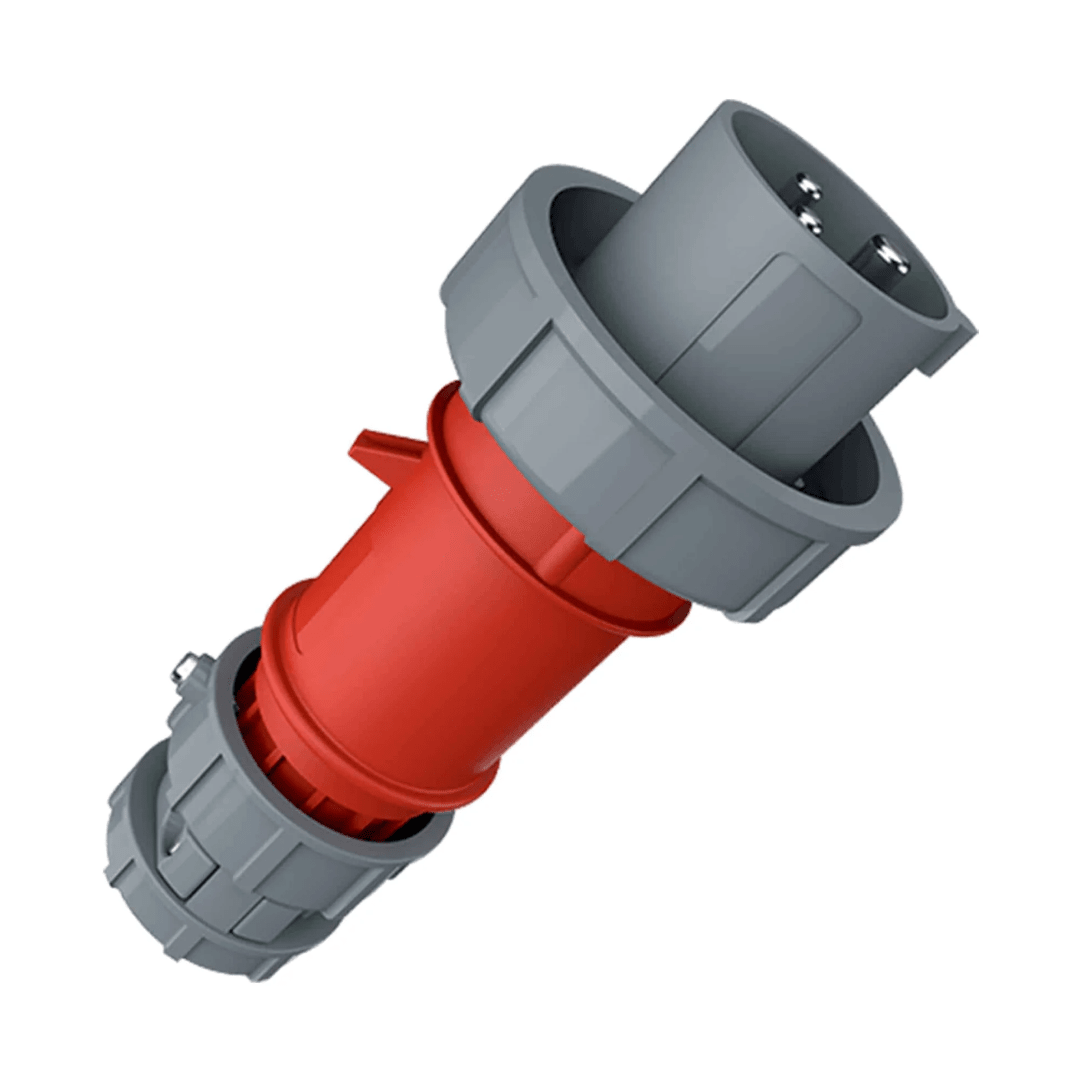 ENCHUFE 32AMP 2P+T 415V ROJO 9H IP IP67/IP69 POWERTOP XTRA MENNEKES