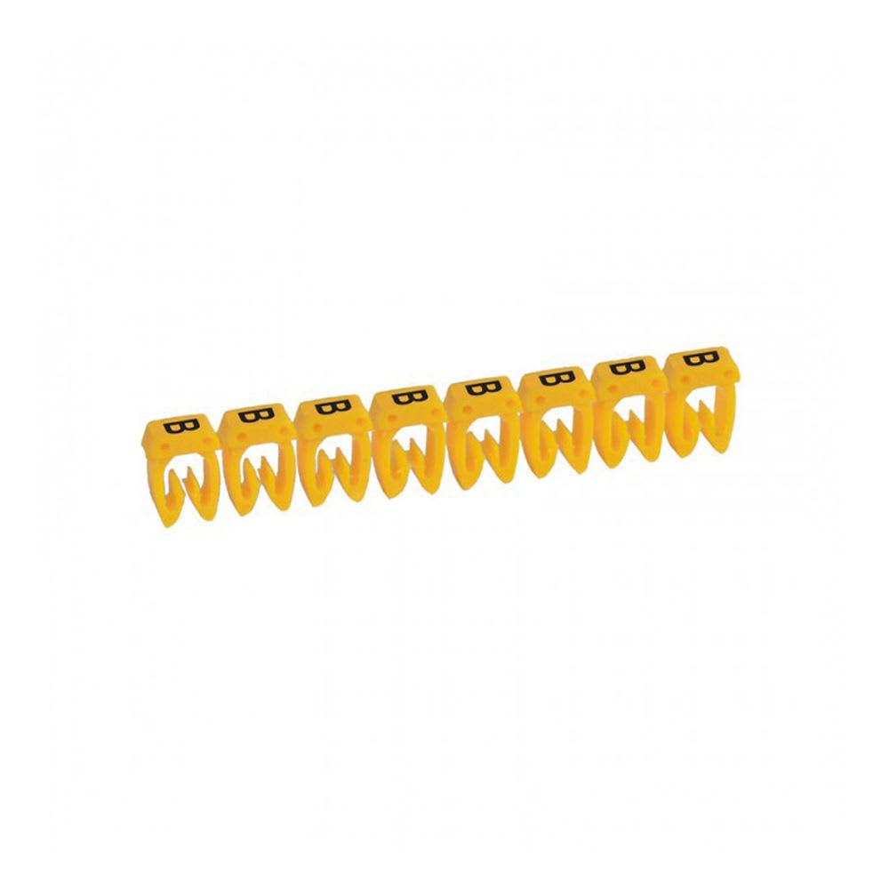MARCADOR LETRA: B PARA CABLE 1.5-2.5MM2 X30UND 38331 LEGRAND