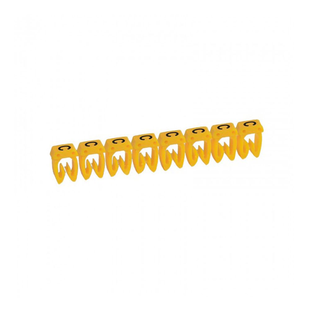 MARCADOR LETRA: C PARA CABLE 1.5-2.5MM2 X30UND 38332 LEGRAND