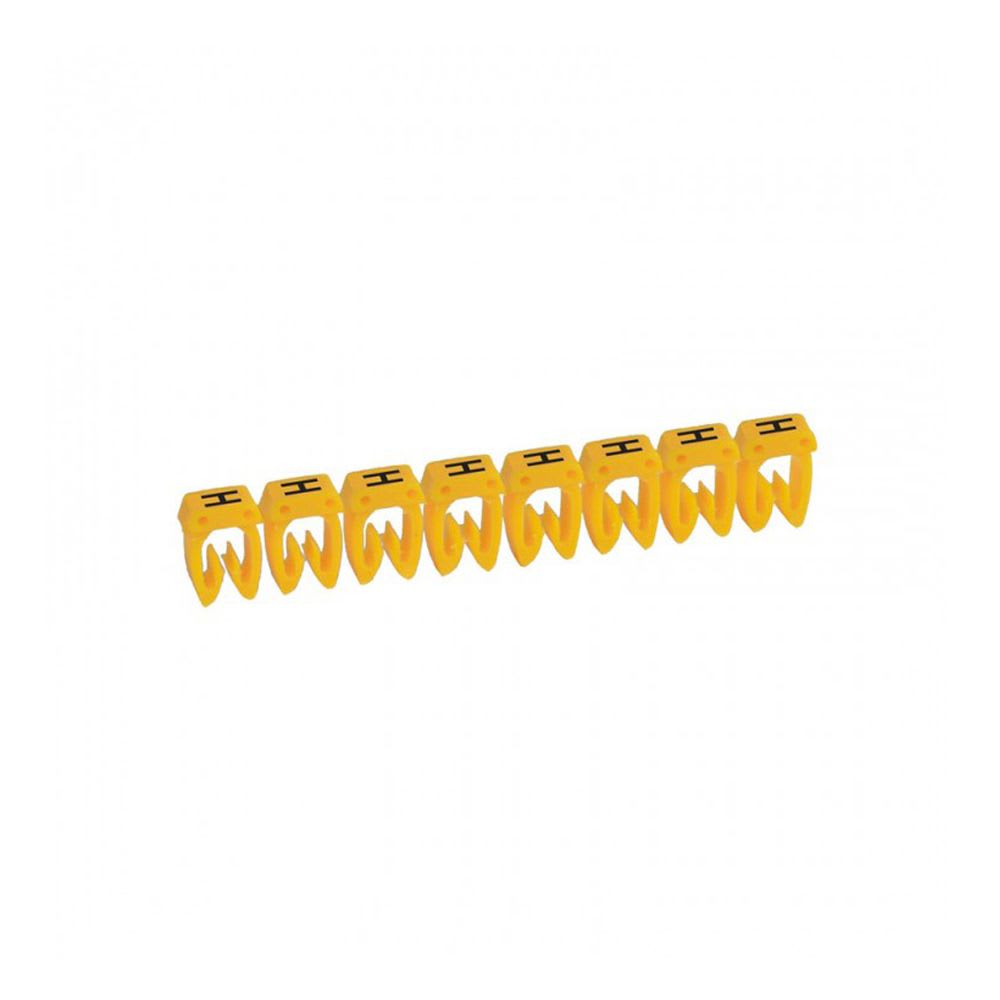 MARCADOR LETRA: H PARA CABLE 1.5-2.5MM2 X30UND 38337 LEGRAND