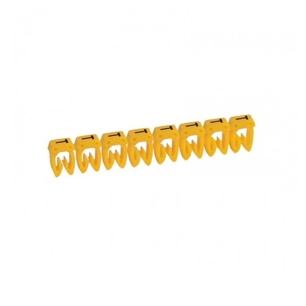 MARCADOR LETRA: T PARA CABLE 1.5-2.5MM2 X30UND 38349 LEGRAND