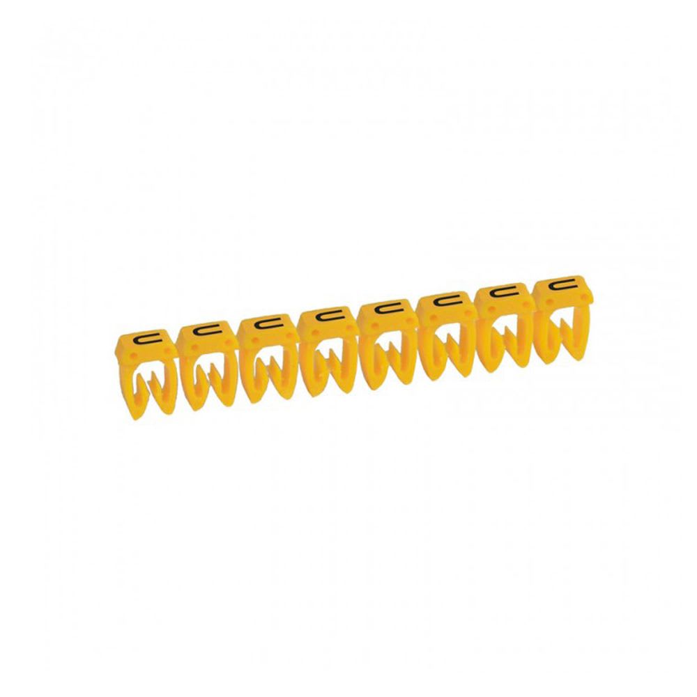 MARCADOR LETRA: U PARA CABLE 1.5-2.5MM2 X30UND 38350 LEGRAND