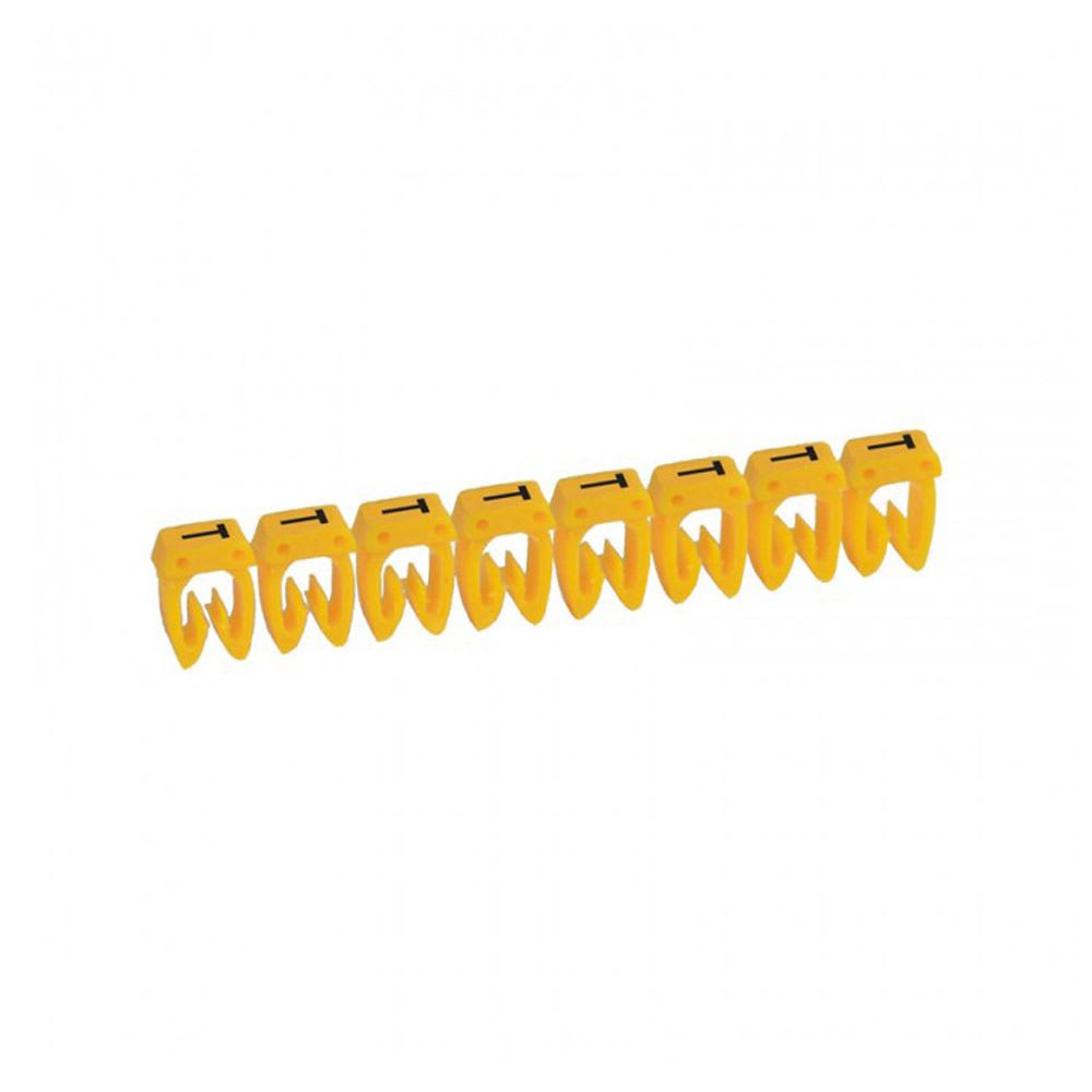 MARCADOR LETRA: T PARA CABLE 4-6MM2 X20UND 38379 LEGRAND