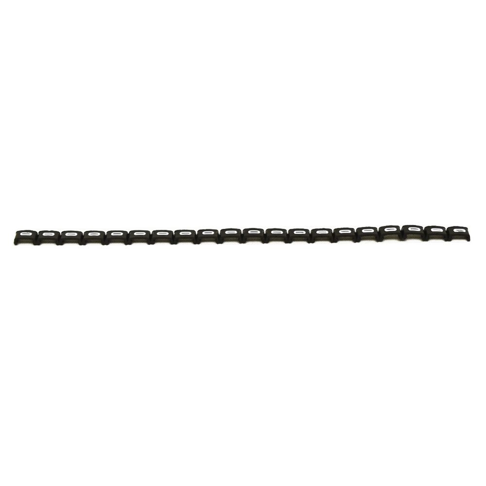 DIGITOS DUPLIX NUMERO: 0 NEGRO X20UND 38400 LEGRAND