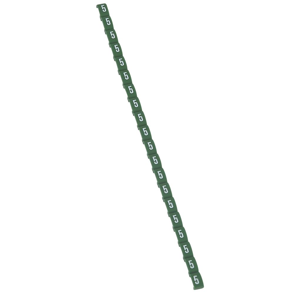 DIGITOS DUPLIX NUMERO: 5 VERDE X20UND 38405 LEGRAND