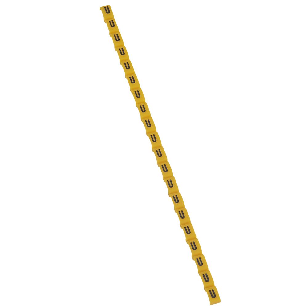 DIGITOS DUPLIX LETRA U X20UND 38430 LEGRAND