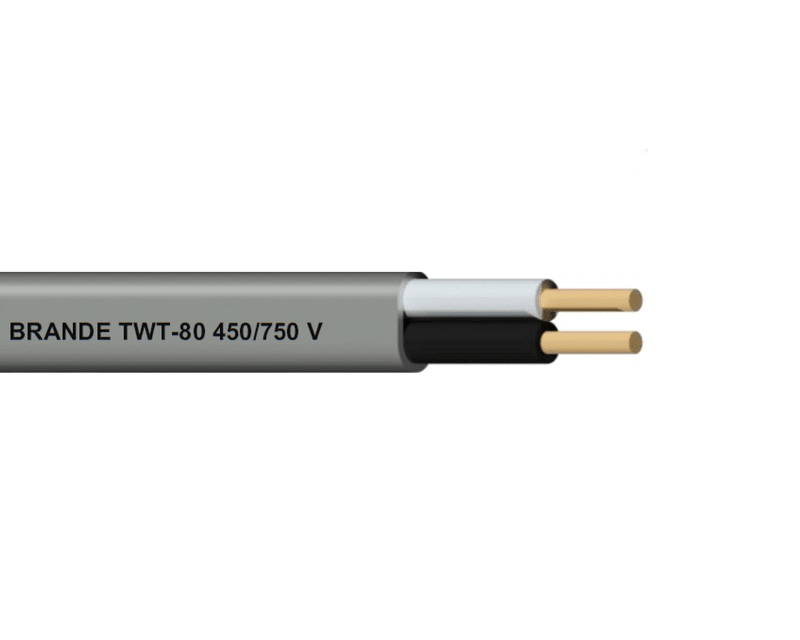 TWT–80 450/750V CABLE 2x16AWG-MCM A040600007 BRANDE