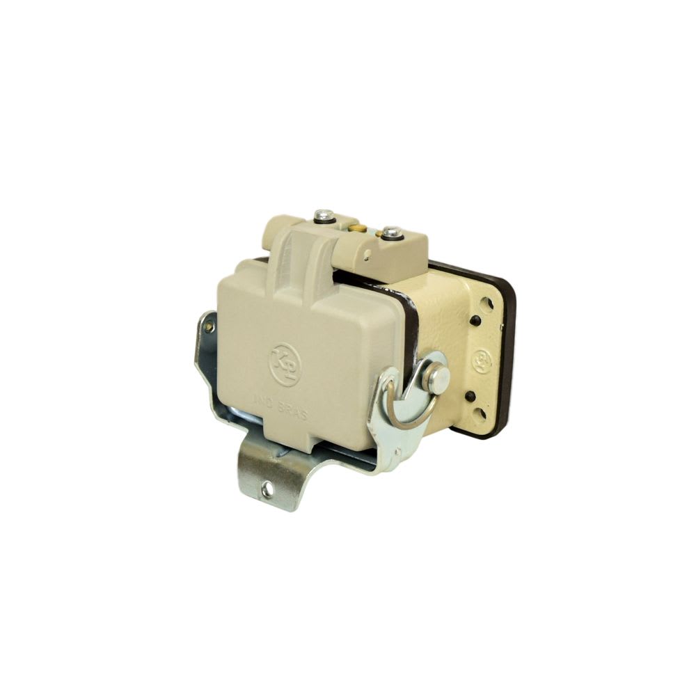 BASE P/CONECTOR MULTIPOLO DE METAL P/EMBUTIR C/TAPA 6 POLOS PBP06B KAP2