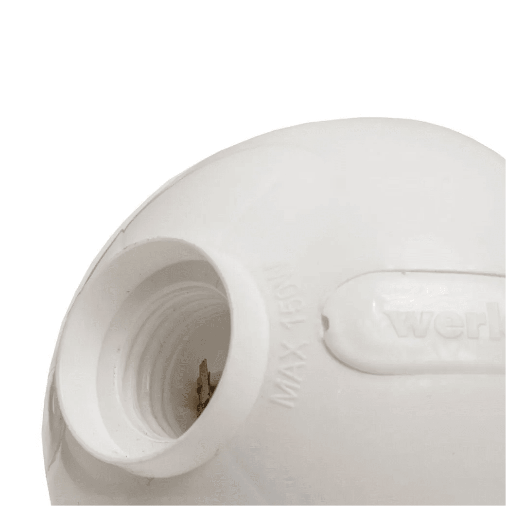 PACK DE 10 SOCKETS OVALADOS PARA LUMINARIAS LED COLOR BLANCO Y NOCCE MILANO WERKEN4