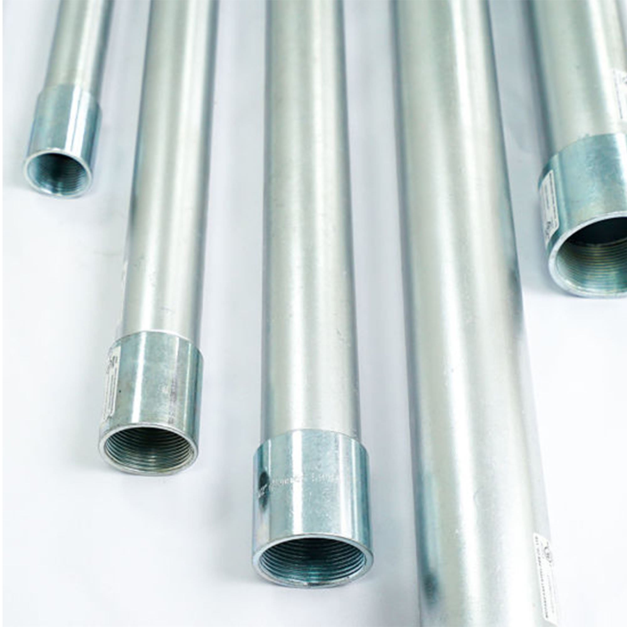 TUBO CONDUIT RIGID 1-1/4'' DE 3MTS C/UNION GALVANIZADO EN CALIENTE UL 404114 NAVIA CONDUIT