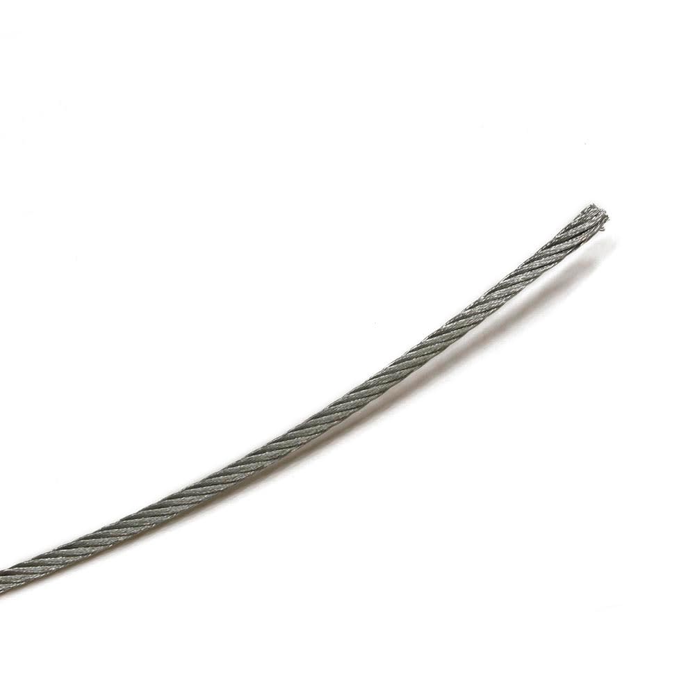 CABLE DE ACERO 1/4'' - VENTA POR METRO LINEAL SM