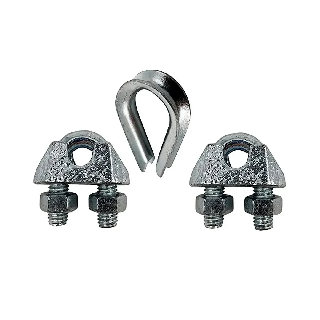 2 GRAMPAS Y 1 GUARDACABLE 1/8'' WERKEN1