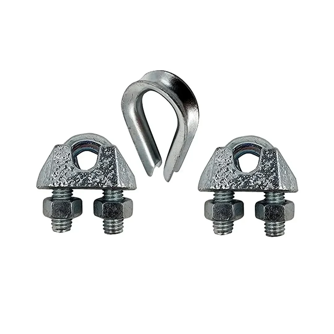 2 GRAMPAS Y 1 GUARDACABLE 3/16'' WERKEN