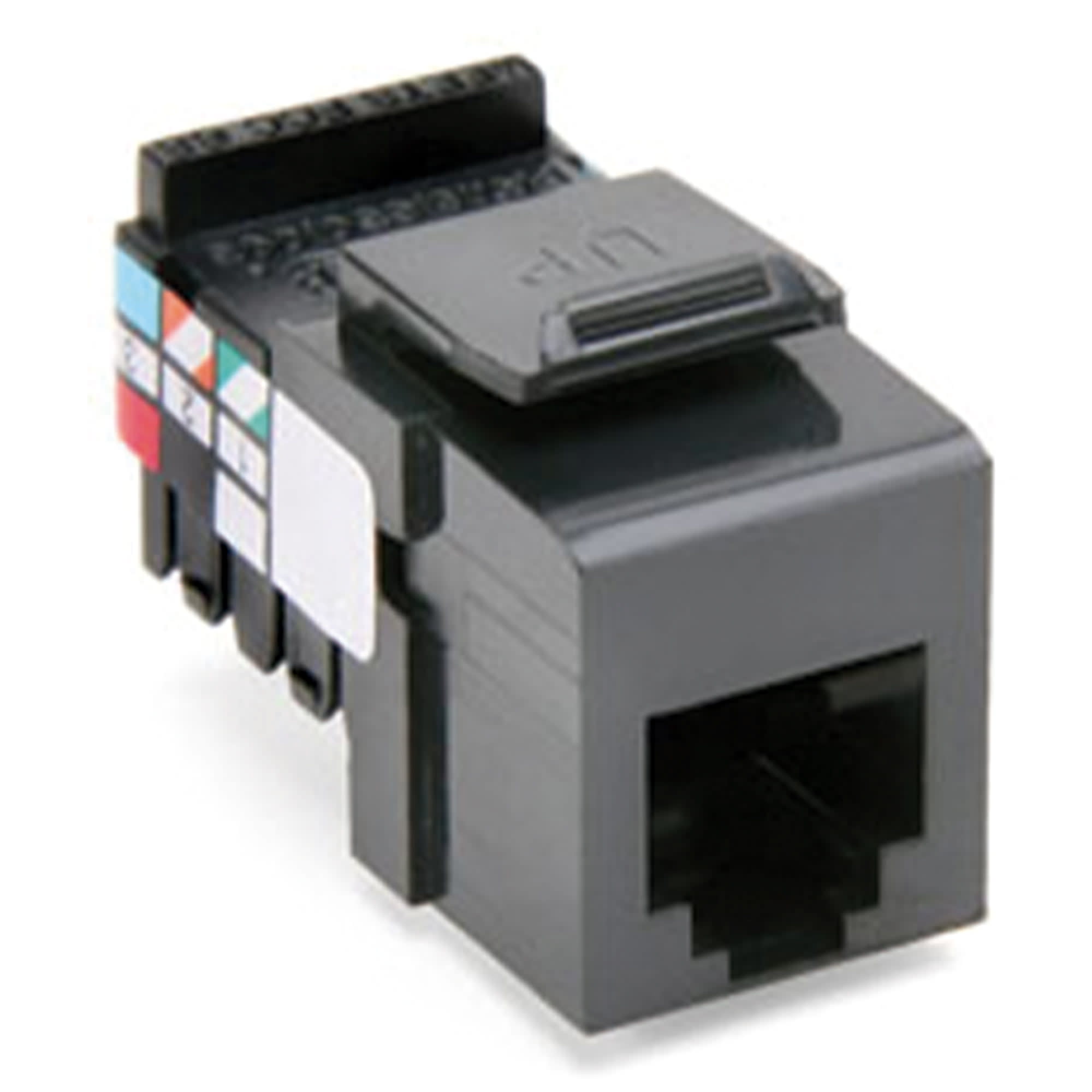 JACK PARA VOZ RJ11 GRIS LEVITONDATA1