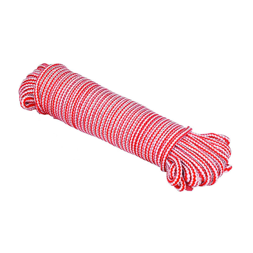 DRIZA POLIPROPILENO TRENZADO COLOR 9.5MM 3/8'' X 15 MT WERKEN