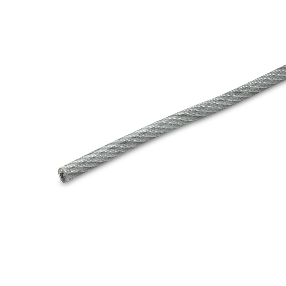 CABLE DE ACERO RECUBIERTO 1/8''X3/16'' - VENTA POR METRO LINEAL SM