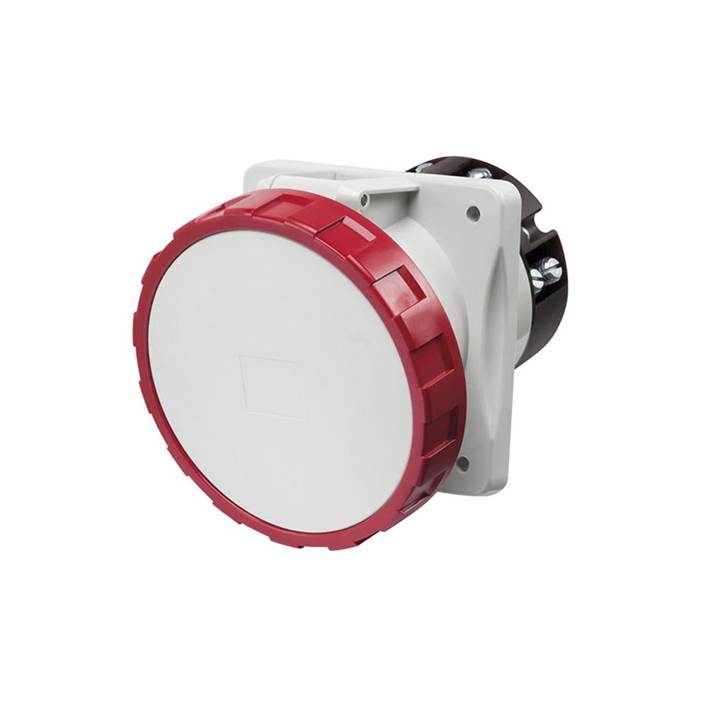 TOMACORRIENTE P/EMPOTRAR INCLINADO 3X63A+T 415V IP67 6H OPTIMA 418.6366 SCAME1