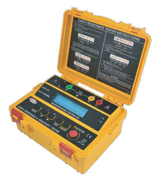 TELUROMETRO MEDIDOR DE RESISTENCIA DE TIERRA 4 PUNTOS 4236-ER SEW1
