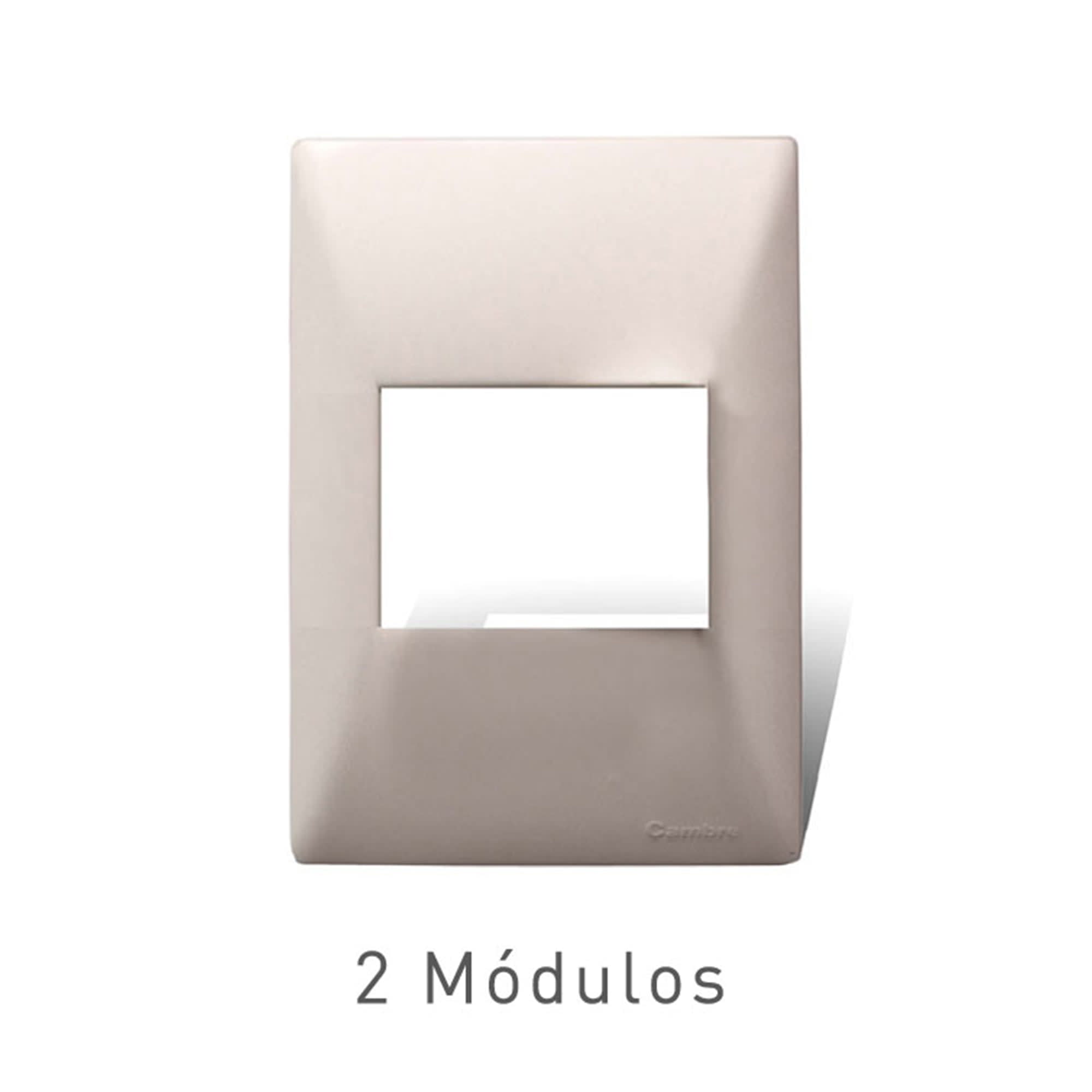 PLACA BLANCA (SIGLO XXII) 2 MODULOS CAMBRE1