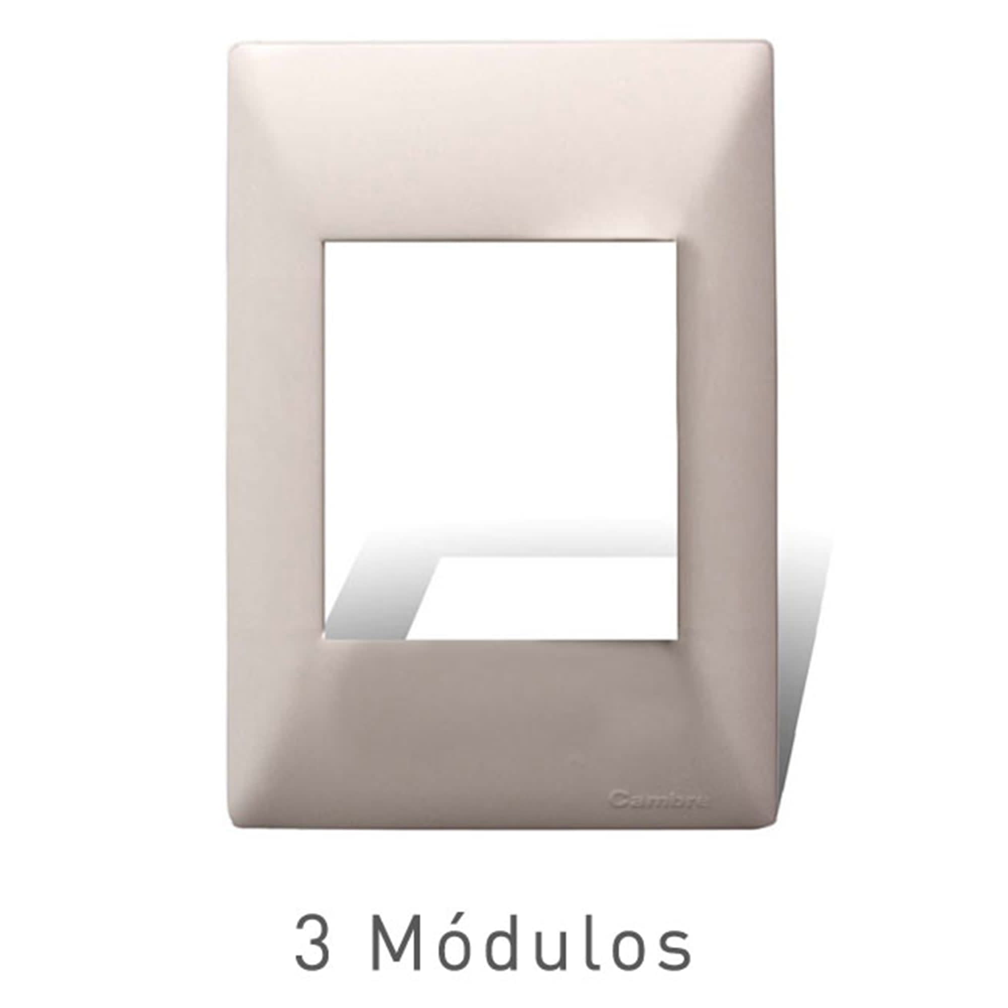 PLACA BLANCA (SIGLO XXII) 3 MODULOS CAMBRE1