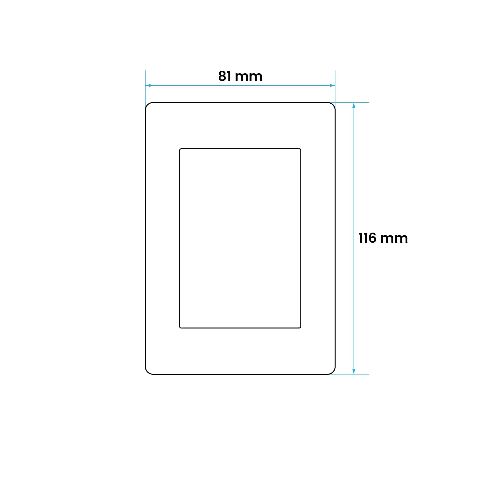 PLACA 4 SALIDAS GRIS (SIGLO XII) CAMBRE2